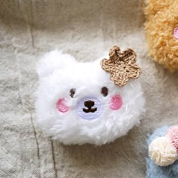 Amazon.co.jp: ベビー ヘアピン 子ども Plushbear ベビーぱっちんピン